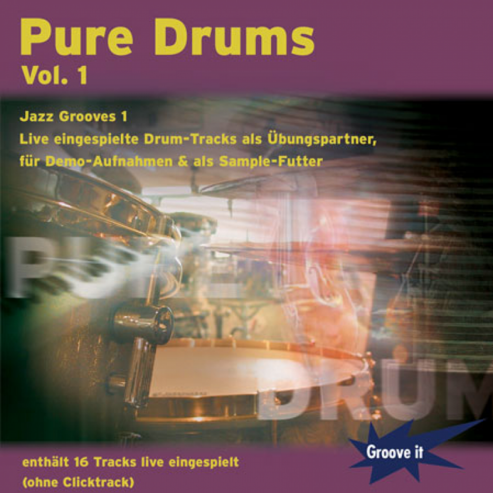Pure Drums Vol.1 - Jazz Grooves 1