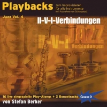 Playbacks zum Improvisieren Jazz Vol.4; II-V-I Verbindung