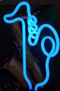 Neonleuchte Saxophon